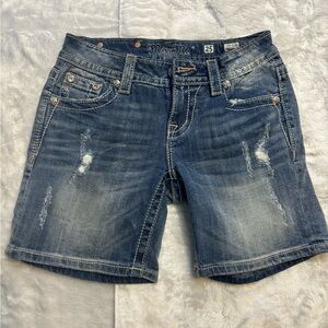 Miss Me Bermuda Jean Shorts